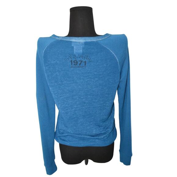 Disney Parks Cinderella Castle and Mickey Blue Long Sleeve XS - Picture 2 of 5